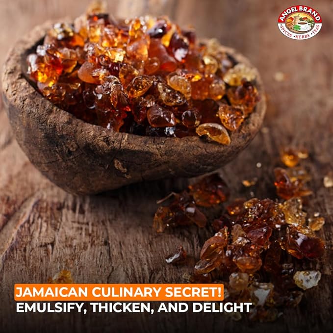 Angel Brand Gum Arabic Spice 1.5 Oz Pouch Pack of 3 - Sourced from the Finest Trees - Enjoy Culinary Creations with Our Premium Gum Arabic