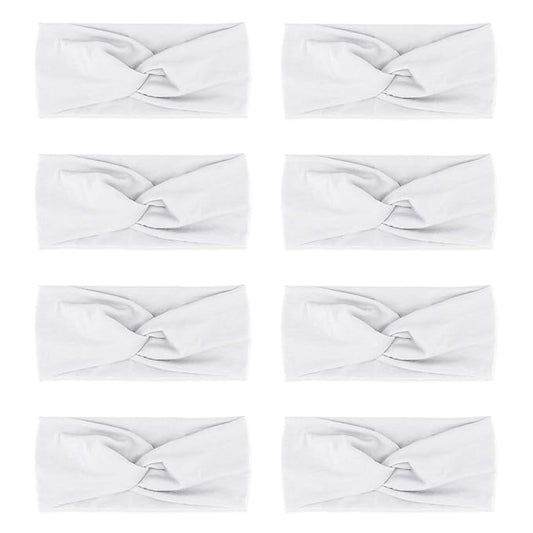 DRESHOW Headbands for Women Girls Vintage Headband Knotted Headwraps Criss Cross Hair Bands Accessories