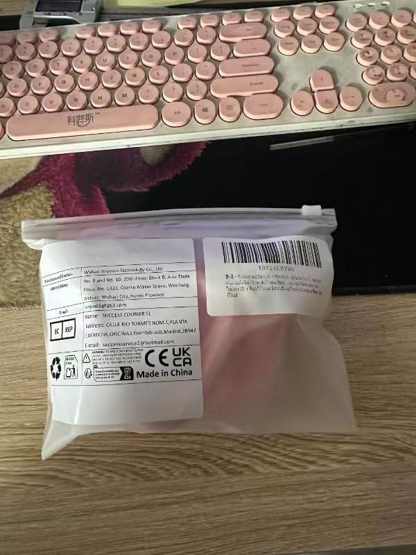 Figure 8 Resistance Band, Arm Back Shoulder Exercise Elastic Rope Stretch Fitness Band, Foot, Leg, Hand Stretcher, Arm Exerciser for Yoga Pilates Stretching Physical Therapy, Home Gym Workout( Pink