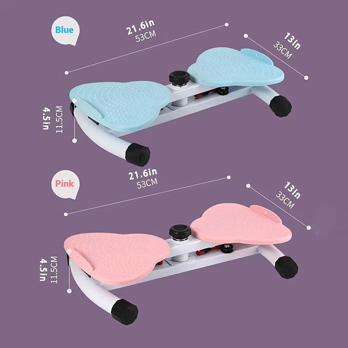 Waist Twister Board twisting machine exercise twist ab training – Noiseless Fitness Tool with Loop Resistance Bands, Foot Massage, and Core Workout for Belly Fat Loss