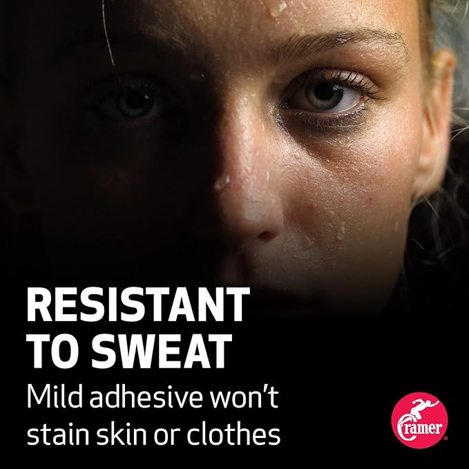 Cramer Tuf-Skin Taping Base for Athletic Tape, Adherent for Kinesiology Tape, Gymnastics Leotards