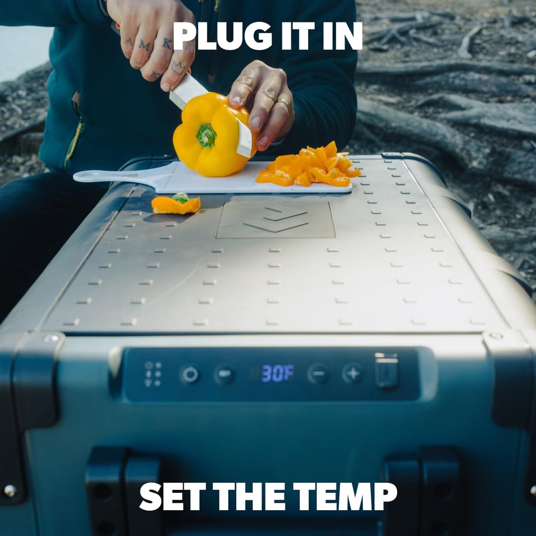 Dometic CFX2 45-Liter Portable Refrigerator and Freezer, Powered by AC/DC