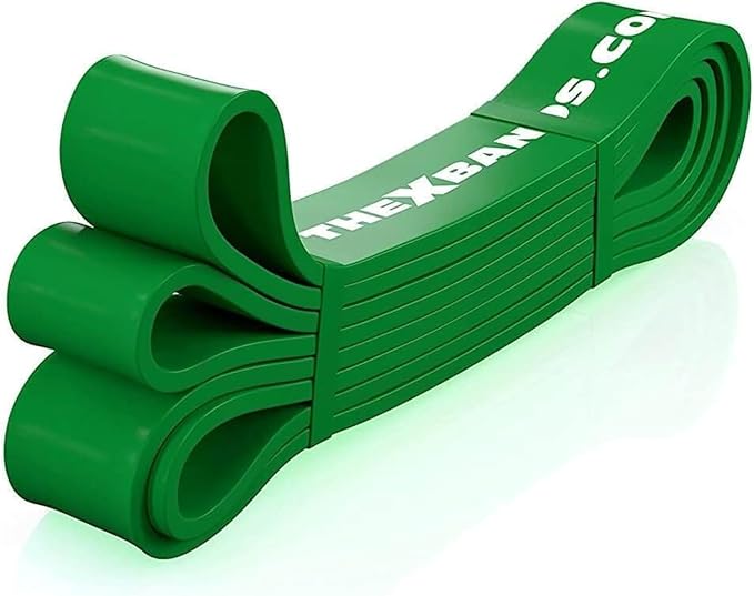 Resistance Bands Set with Carrying Bag, 4 Color-Coded Pull Up Assistance Bands for Exercise, Workout, Fitness