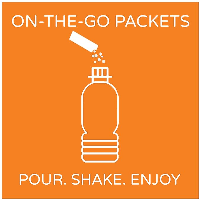 Crystal Light On The Go Peach Mango Green Tea Drink Mix, 10-Packet Box (Pack of 8)