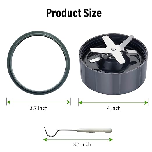 Blender Gasket Replacement Parts,Rubber O Ring Replacement for Nutribullet Blender 900W & 600W Series, Gaskets Replacement Seal Rings Gaskets Part for Nutribullet Blade (3pcs)
