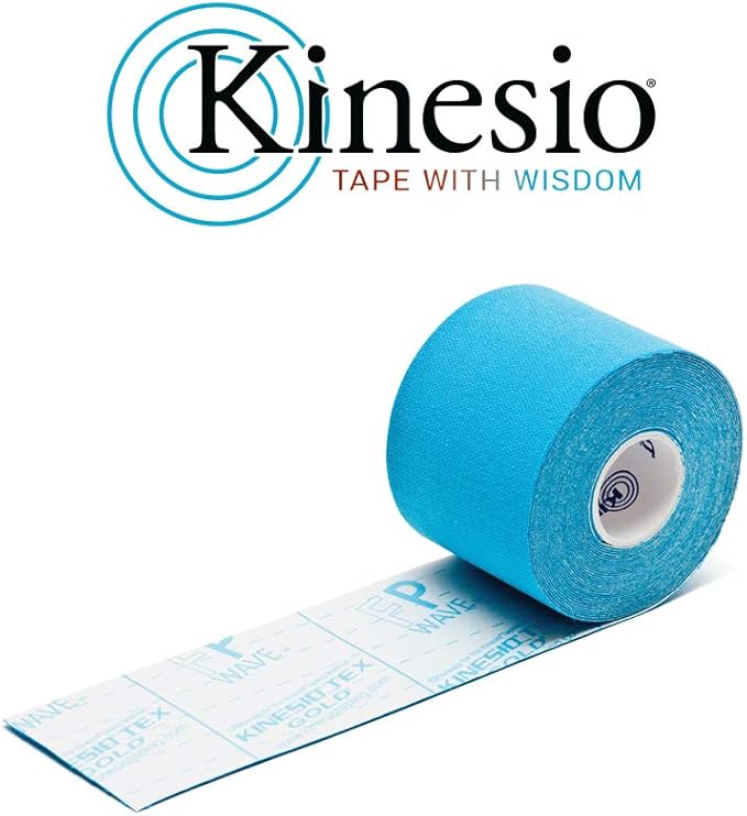 Kinesio Taping - Elastic Therapeutic Athletic Tape Tex Gold FP - Red – 2 in. x 16.4 ft