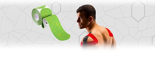 Theraband Green/Yellow, 2" X 1" Strips