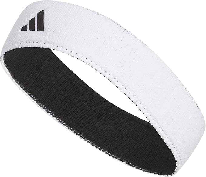 Adidas Unisex-Adult Interval Reversible Elastic Sweat Headband for Men and Women
