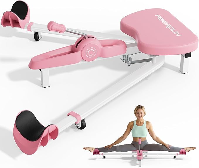 FEIERDUN 2025 Updated Leg Stretcher, Leg Stretcher Machine for Flexibility and Relieving Hip Tightness, Heavy Duty Split Machine Stretcher for Home Gym Split Machine Training Fitness