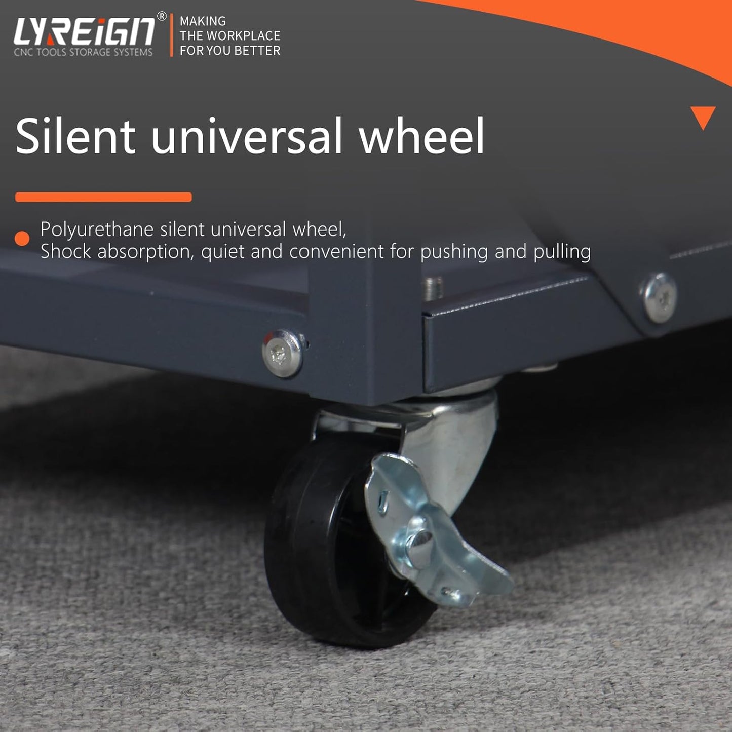 Mobile CNC Tool Storage Cart, CNC Trolley is Suitable for Warehouses, Utility Carts Tool Organizers Storage Rack for Storehouse Factory Garage