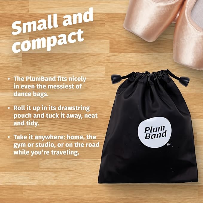 The PlumBand Stretch Band for Dance and Ballet – Premium Gift-Ready Package - Sizes for Kids & Adults – Improve Your Splits, Flexibility and Strength with Stretching