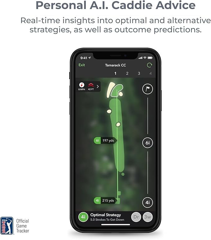 Arccos Golf Pride MCC & Tour Velvet Smart Grips: Golf's #1 Game Tracking Platform, Automatic Shot Tracking, A.I. Powered GPS Rangefinder, Strokes Gained Analytics & Smart Club Distances