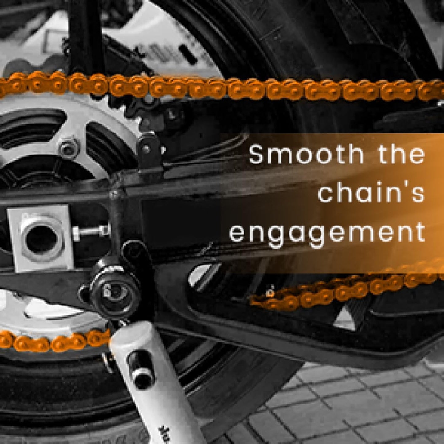 GRAND PITSTOP Chain Cleaner/Degreaser Spray for Motorcycle Cleaning - Motorcycle Cleaner for On and Off-Road for All Bikes (160 ml)