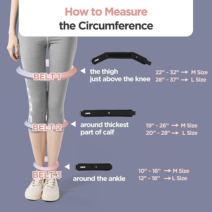 Leg Belts Posture Corrector for Bowed Legs and Body for Women and Men. Pain Relief for Knees, Legs, Lower Back…