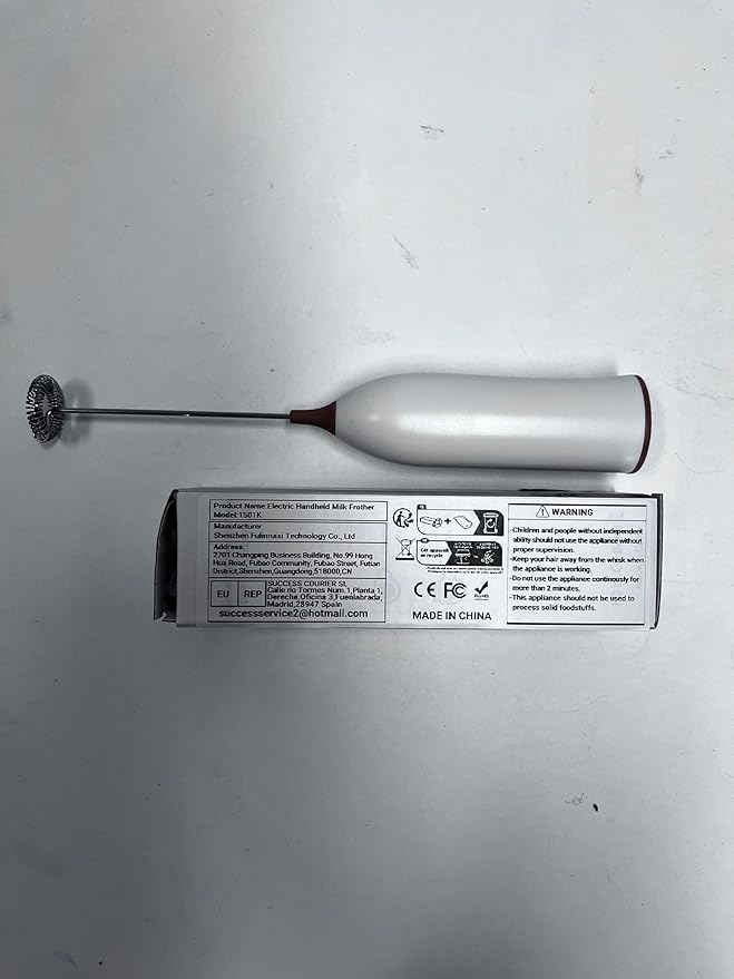 Handheld Coffee Frother,USB-Rechargeable Hand Frother,Adjustable Handheld Milk Frother for Cappuccinos, Hot Chocolate, Milkshakes, Egg Mix