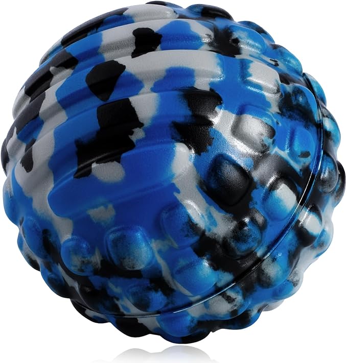 Deep Tissue Massage Ball for Exercise & Recovery - SGS Certification - Targets Back, Shoulder, Legs&Feet - Relieves Muscle Knots, Joint Pain&Tightness, Pressure Point Therapy- Myofascial Release Ball