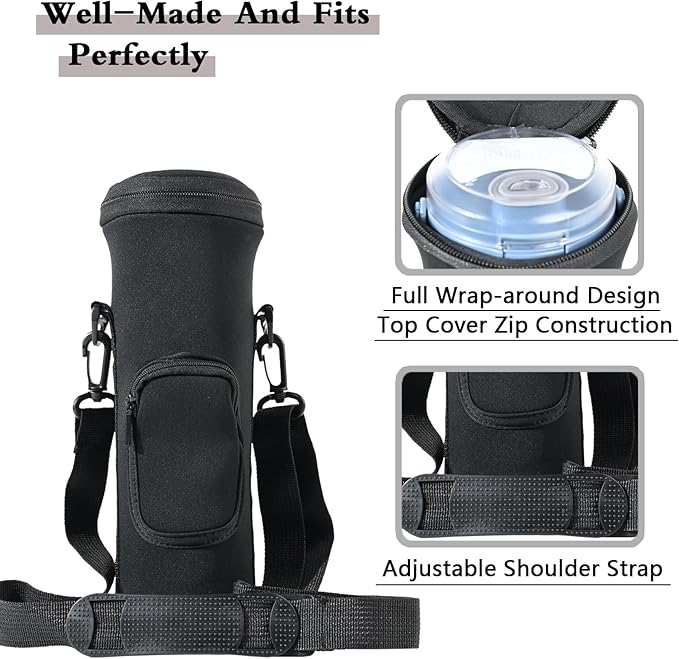 Portable Blender Storage Bag Sleeve with Shoulder Strap Fully wrapped Storage Bag for Ninja BC151NV/BC151BK/BC51NV/BC151CR/BC151EM/BC151PR/BC155PS 18oz Blast Portable Blender