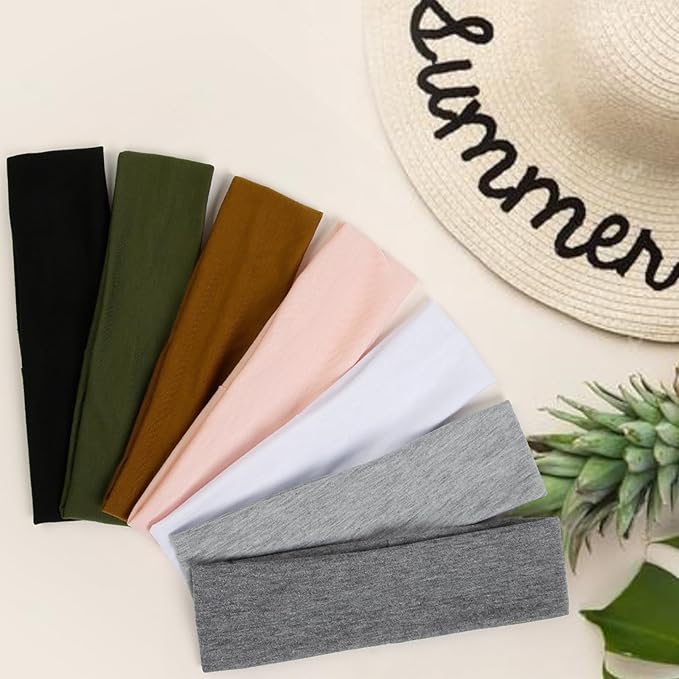 Tobeffect Headbands for Women Non Slip Trendy Womens Headbands Elastic Hair Bands for Women's Hair