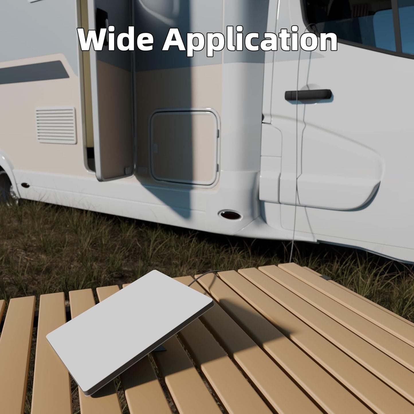 DAIERTEK Starlink Mini Adapter, 36V 1.67A Output, 12V-36V Input, Black, 19 AWG Power Cord, Car Charger, Waterproof, Portable