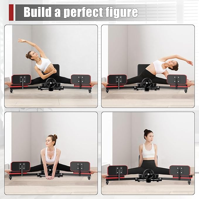 Leg Stretcher,300lbs Leg Stretcher Split Machine,for Flexibility Heavy Duty Leg Stretching Equipment Stretching Training Machine Split Leg Training for Home Yoga Dance Gym