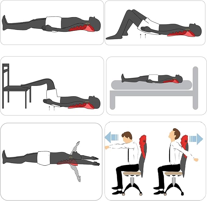 Trapezius Trigger Point Massager, Myofasical Release Neck and Shoulder Pain, Suboccipital Release Tool, Posture Corrector, Relieve Upper Back Pain &Tension Headache