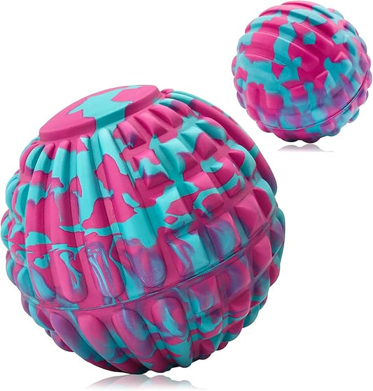 Deep Tissue Massage Ball for Exercise & Recovery - SGS Certification - Targets Back, Shoulder, Legs&Feet - Relieves Muscle Knots, Joint Pain&Tightness, Pressure Point Therapy- Myofascial Release Ball