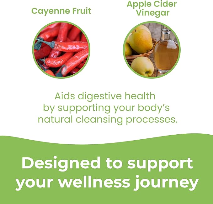 INFINITE AGE 1950mg Apple Cider Vinegar Capsules, 90 Count - Made in The USA, Vegan, Gluten Free, All-Natural - with 60mg Cayenne Fruit - No Fillers, Ultra Concentrated