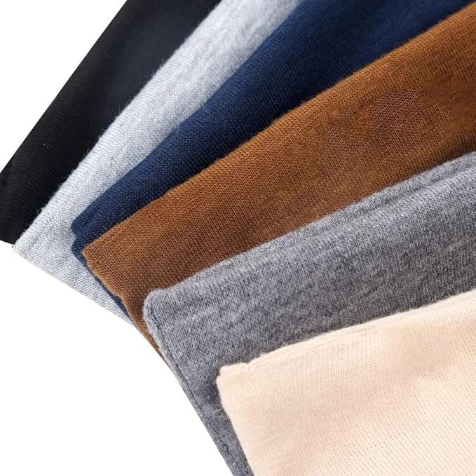 TERSE Headbands for Women Short Hair Non Slip Elastic Sweat Hairbands Soft Fabric Hair Bands Workout Yoga Running Sport Thin Hair Wrap for Girls