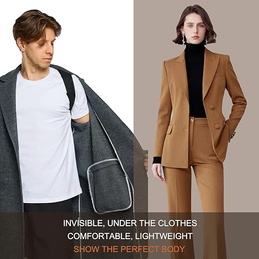 YUNYILAN Posture Corrector for Women and Men - Adjustable Shoulder Back Brace - Upper Back Pain Relief, Improve Posture Correct Hunchback Slouching Kyphosis Invisible Under Clothes