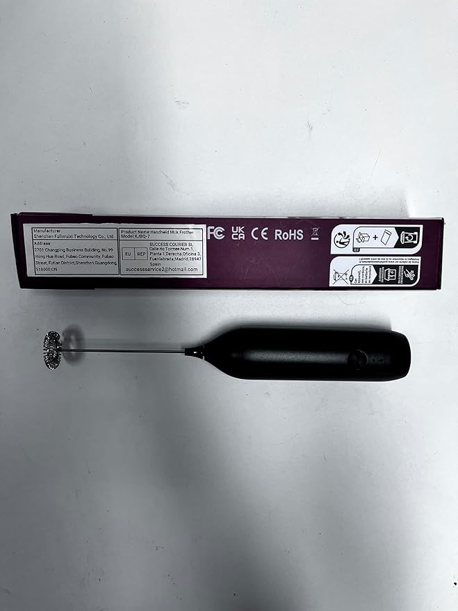 Handheld Coffee Frother,USB-Rechargeable Hand Frother,Adjustable Handheld Milk Frother for Cappuccinos, Hot Chocolate, Milkshakes, Egg Mix