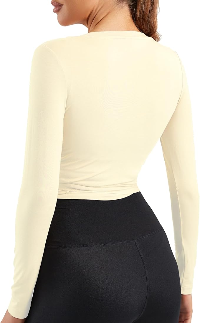 Women Tie Front Shrug Long Sleeve Bolero Cardigan Lightweight Casual Tops