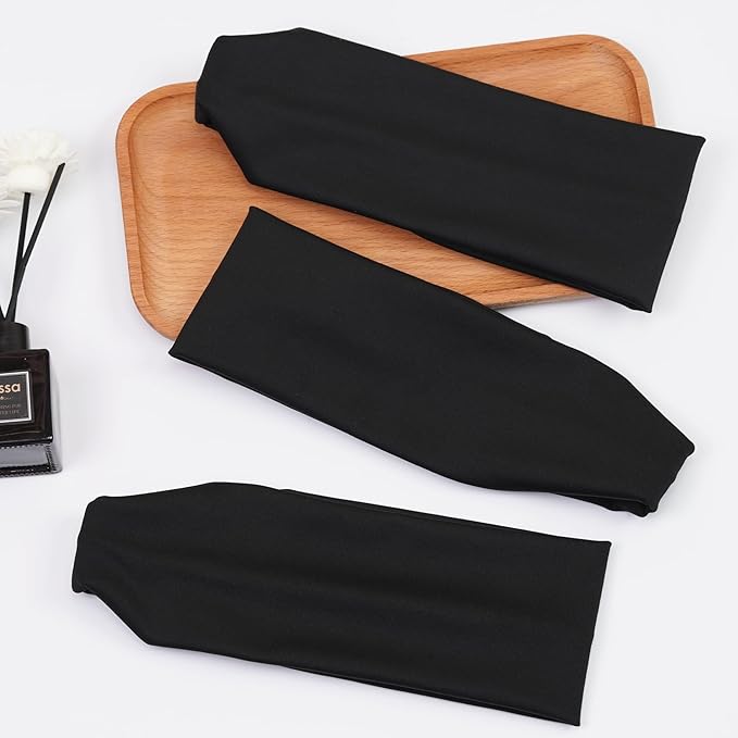 JOYOYO Unisex Headbands for Women's Hair Soft Stretchy Fabric Kylie Head Band Bandeaux Hair Accessories for Workout Gym Yoga Hair Band,100% Pure Cotton