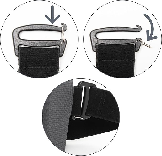 OPTP Thoracic Lumbar Back Support - Full Back and Lumbar Support for Improved Sitting Posture, Upper/Lower Back Support for Chair, and Car Back Cushion for Travel