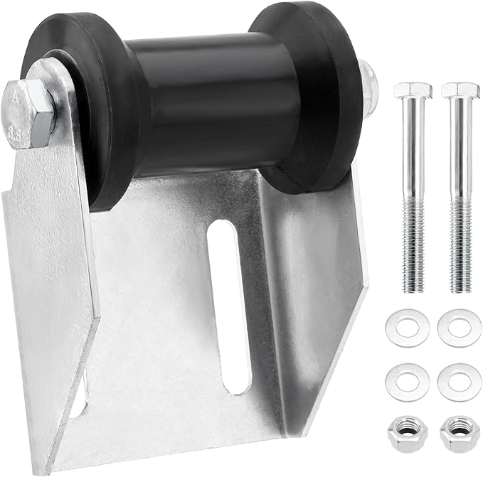 Boat Trailer Rollers with Brackets 4" Keel Roller Assembly Kit for Boat Trailer