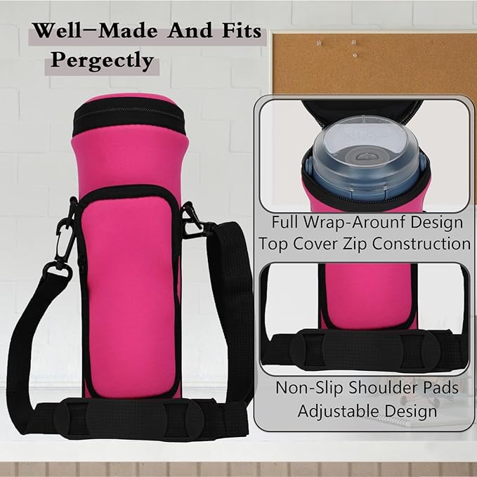 Portable Blender Storage Bag Sleeve with Shoulder Strap Fully wrapped Storage Bag for Ninja BC151NV/BC151BK/BC51NV/BC151CR/BC151EM/BC151PR/BC155PS 18oz Blast Portable Blender