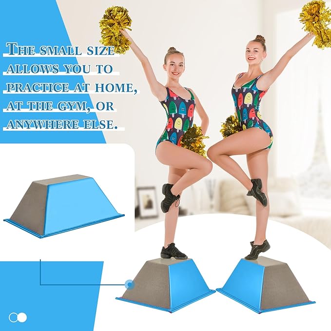 Poen Stunt Training Stand Cheerleading Balance Trainer Cheer Flyer Stand Balance and Flexibility Trainer for Flexibility Core Strength and Conditioning Promotes Kids Adults