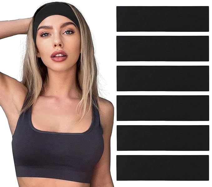Leeven Headbands 6 Pcs Cotton Headbands