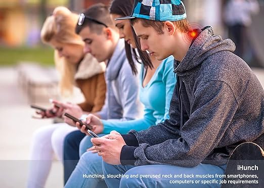 BEIBYE- Upper Back and Headache Pain Relief - treatment for Costochondritis and Tietze Syndromeb-Help Back Stretcher, Posture Corrector