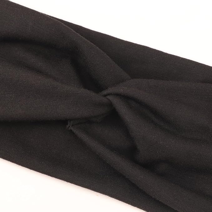 DRESHOW Headbands for Women Girls Vintage Headband Knotted Headwraps Criss Cross Hair Bands Accessories