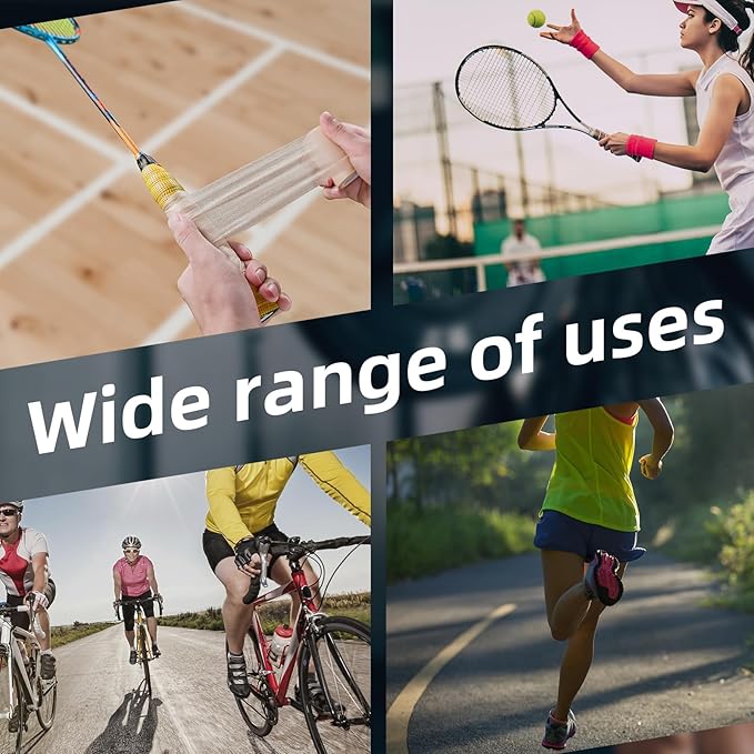 CKeep Pre Wrap Athletic, 3 Rolls Purple Prewrap Athletic Tape, Foam Underwrap Sports Wrap for Hair