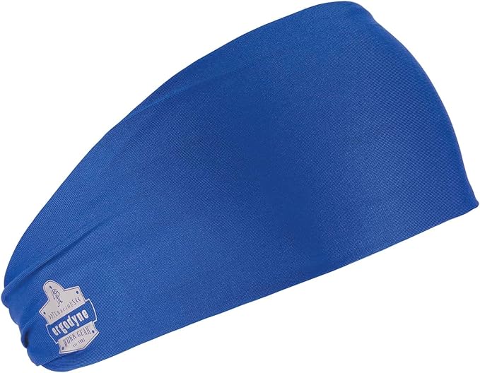 Ergodyne Chill-Its 6634 Cooling Headband, Sports Headbands for Men and Women, Moisture Wicking