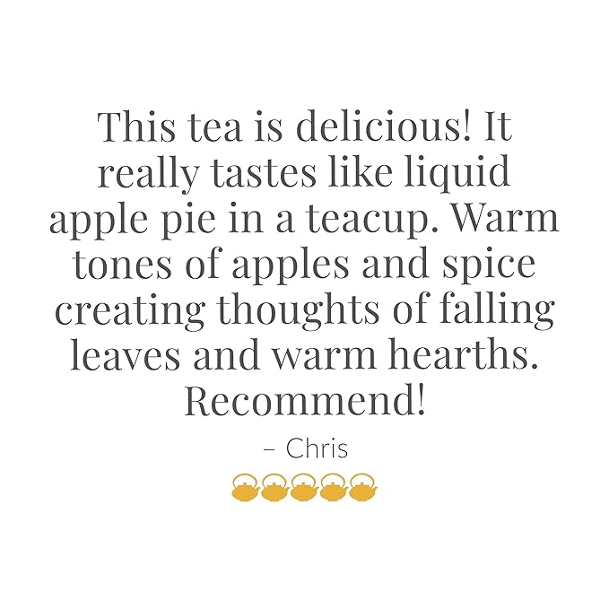 The Republic of Tea - Apple Pie Chai Herbal Tea, 36 Tea Bags