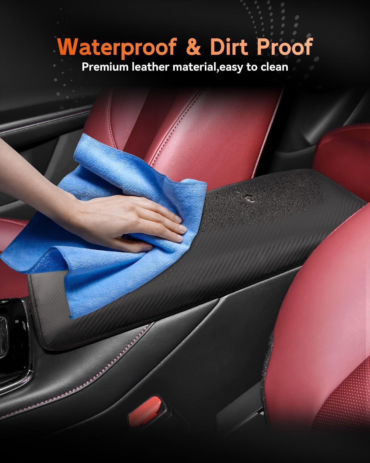 CDEFG for Mazda CX-30 2020-2025 Center Console Cover Armrest Box Cover for CX30 CX 30 2020 2021 2022 2023 2024 2025 Accessories Console Arm Rest Protector