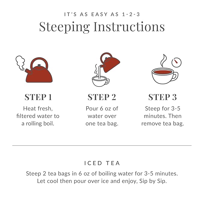 The Republic of Tea – PassionFruit Papaya Black Tea Bags, Naturally Caffeinated, 50 Servings