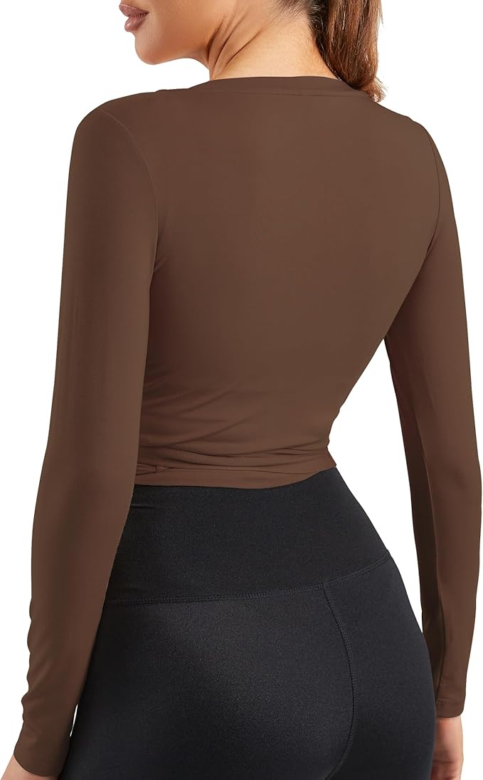 Women Tie Front Shrug Long Sleeve Bolero Cardigan Lightweight Casual Tops