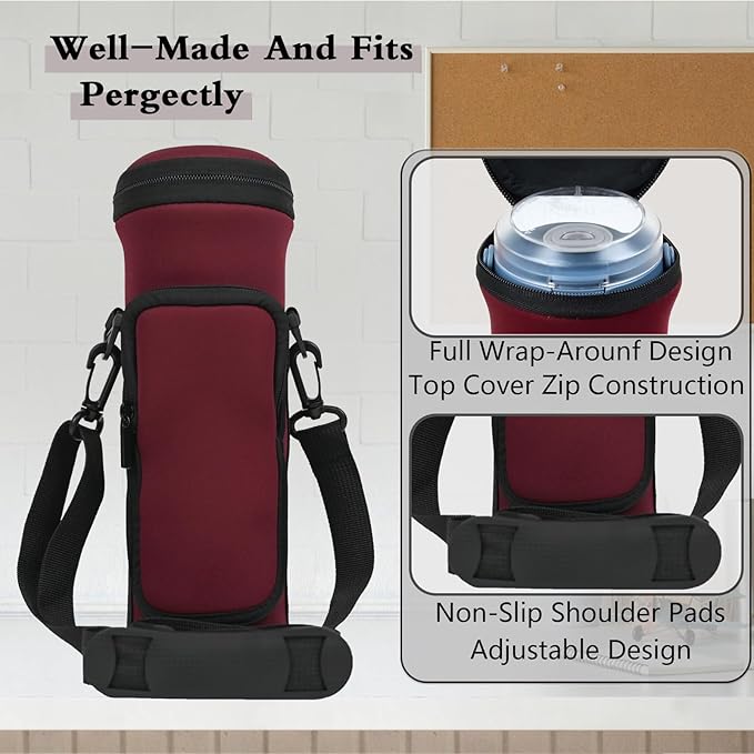 Portable Blender Storage Bag Sleeve with Shoulder Strap Fully wrapped Storage Bag for Ninja BC151NV/BC151BK/BC51NV/BC151CR/BC151EM/BC151PR/BC155PS 18oz Blast Portable Blender