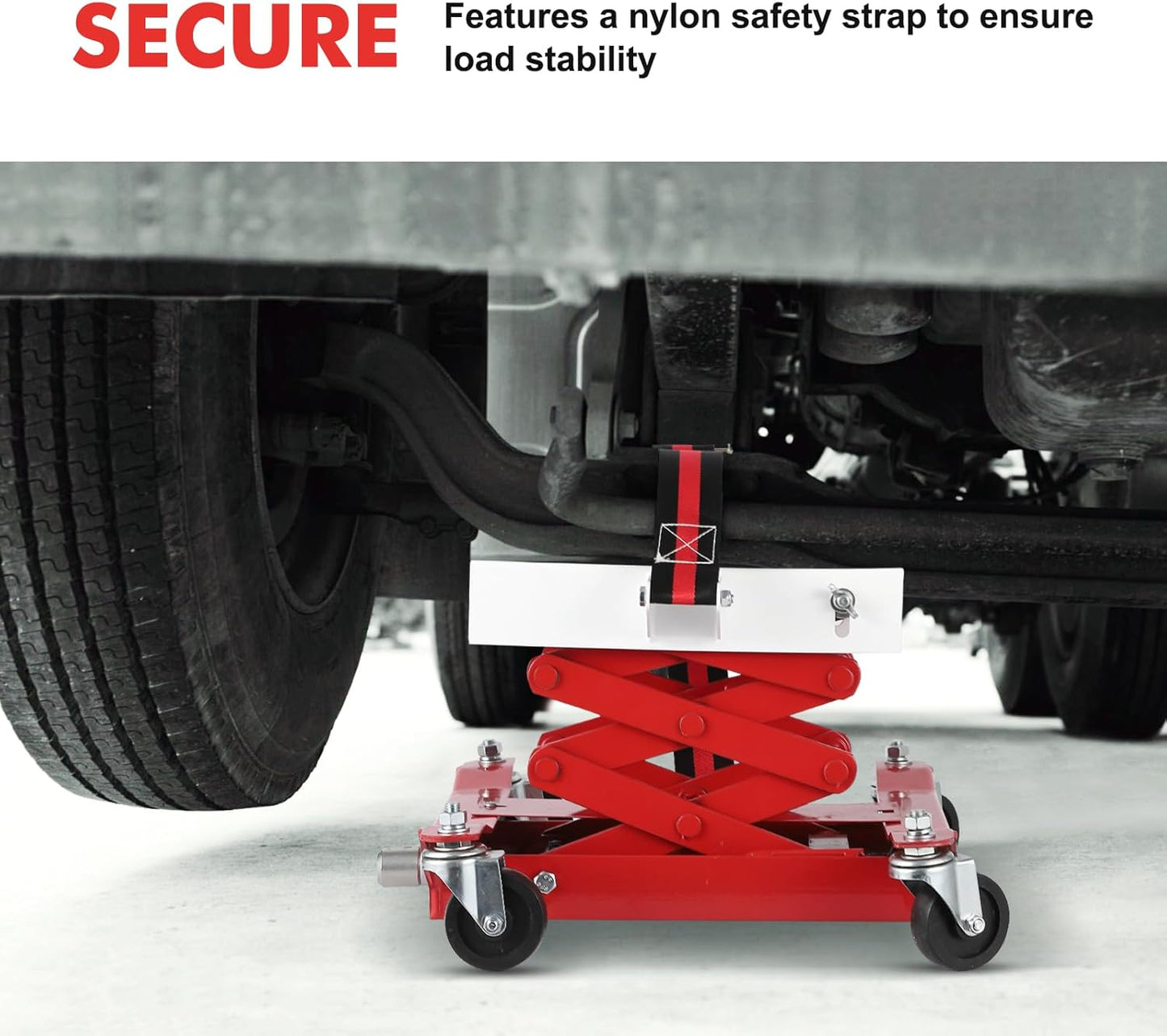 450 Lbs Auto Repair Lifting Jack - Heavy-Duty Transmission Jack for Easy Vehicle Maintenance and Transmission Replacement