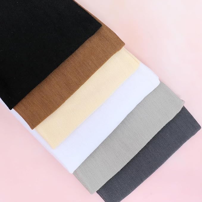 IVARYSS Headbands for Women, Non-Slip, Premium Stretchy Head Bands Hair Accessories,Wear for Yoga, Fashion, Working Out, Travel or Running, 6 Pack, Black White Grey