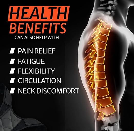 Posture Corrector-Back Brace for Men and Women- Fully Adjustable Straightener for Mid, Upper Spine Support- Neck, Shoulder, Clavicle and Back Pain Relief-Breathable. One Size