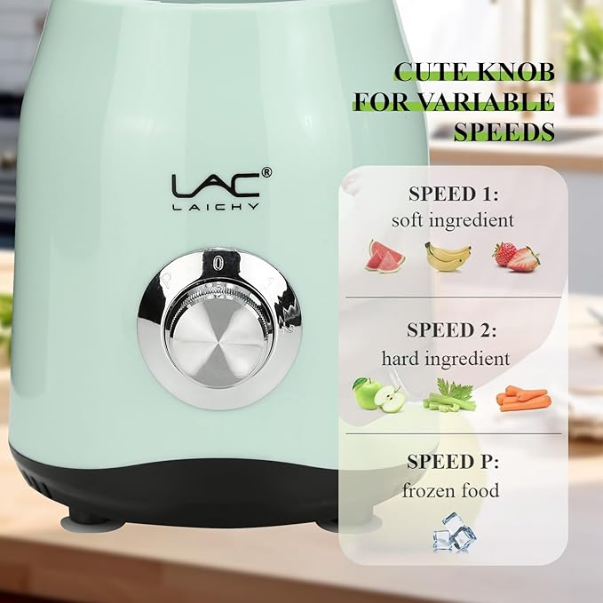 Blender for Smoothies,Personal Blender and Grinder Combo for Kitchen with a 54oz Portable Smoothie Cups,Shakes,Juices,Frozen Drinks and a 12oz Coffee Cup with Seal Cover for Coffee Beans(Green)